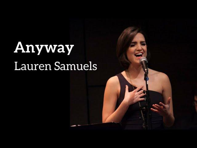 Lauren Samuels | "Anyway" | Kerrigan-Lowdermilk