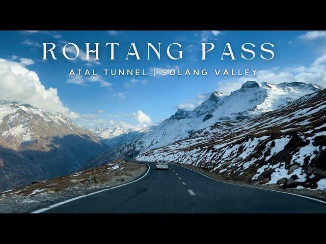 Beauty of Rohtang Pass  | MUST-TRY Activities in Rohtang Pass, Solang Valley & Atal Tunnel 