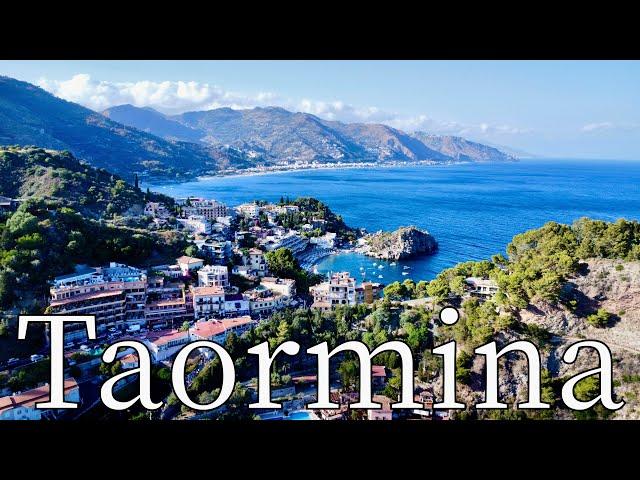 Taormina, Sicily, Italy - by drone [4K]. #taormina