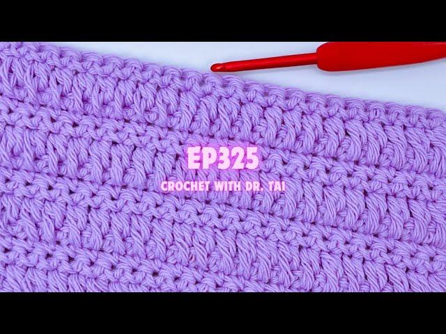 【︎ EP325】 Crochet Stitch Tutorial Step by Step