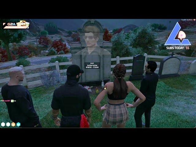 Attending Archie Archer's Private Funeral | Nopixel 4.0