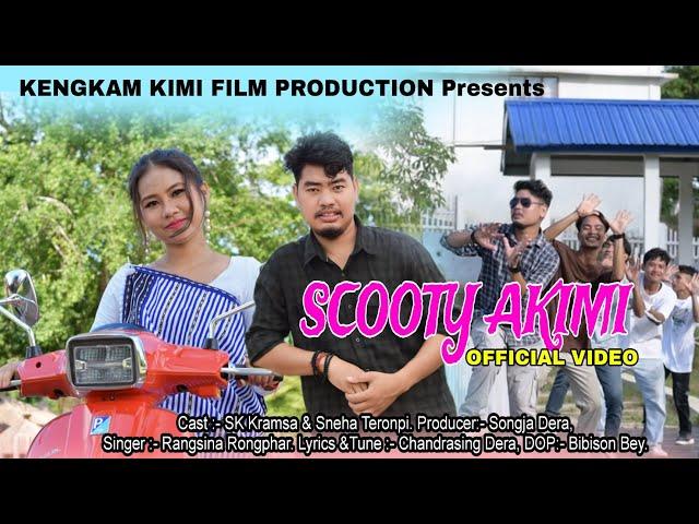 SCOOTY AKIMI OFFICIAL VIDEO|| Karbi Romantic Song|| SK & SNEHA| Rangsina Rongphar||