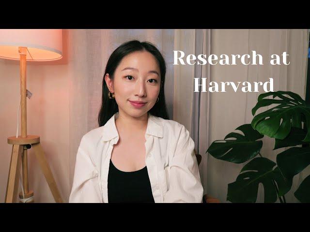 Research at Harvard? | Let's talk about research! My background, Tips on finding research positions