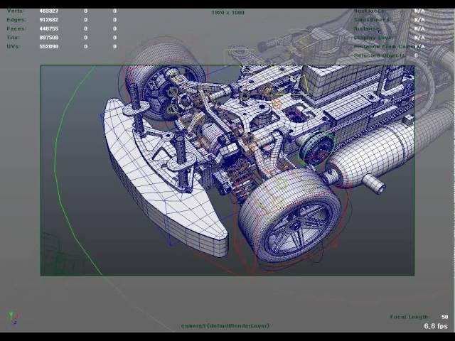 VFXLAB student set up for animation (WIP)