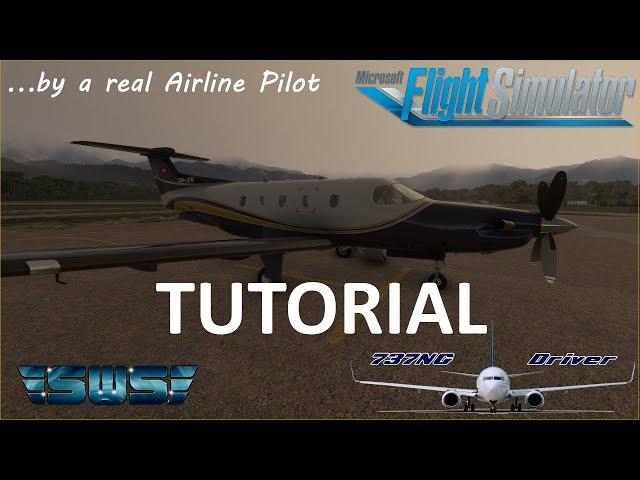 Fly your PC-12 like a PRO | FULL SWS PC-12 Tutorial | Real Airline Pilot