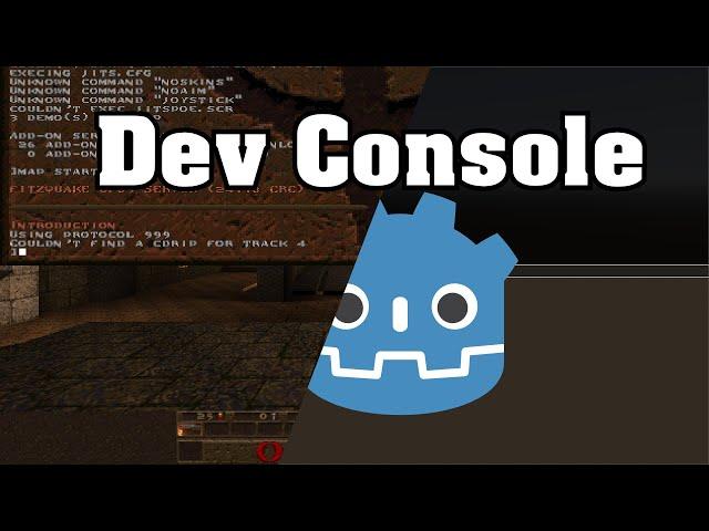 Godot Developer Console Addon Tutorial