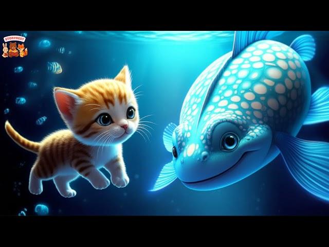 Kiki the Kitten's Starry Seas Adventure - Read Aloud Story for Kids