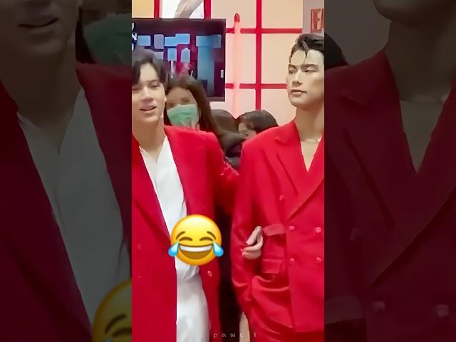 When Nan forgets that he is in a public place ️ #ohmnanon #ohmpawat #nanonkorapat #gmmtv