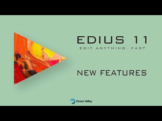 EDIUS 11 Launch Trailer - EDIUS 11 out now!