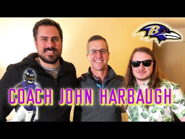 Ravens Head Coach John Harbaugh Full Interview With Pardon My Take