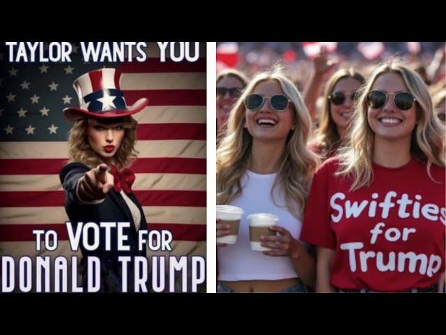 Trump reshared AI images falsely claiming Taylor Swift's endorsement