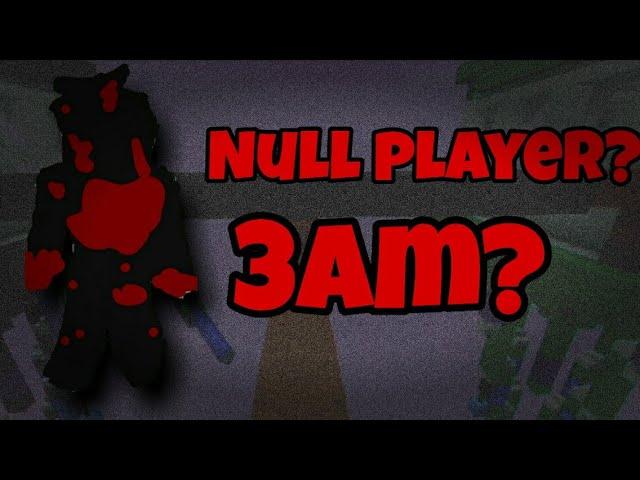 Playing solo bedwars at 3am! (Null player?)