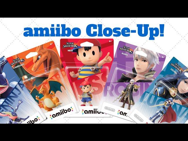 REVIEW: Wave 4 amiibo Smash Bros - Ness, Robin, Lucina, Greninja, Charizard