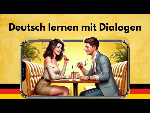 Deutsch lernen mit Dialoge | Alltagssituationen einfach erklärt | A1- A2