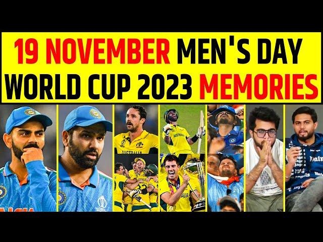 19 NOVEMBER 2023 WORLD CUP LOSS. A DAY THAT NO ONE WANT TO REMEMBER