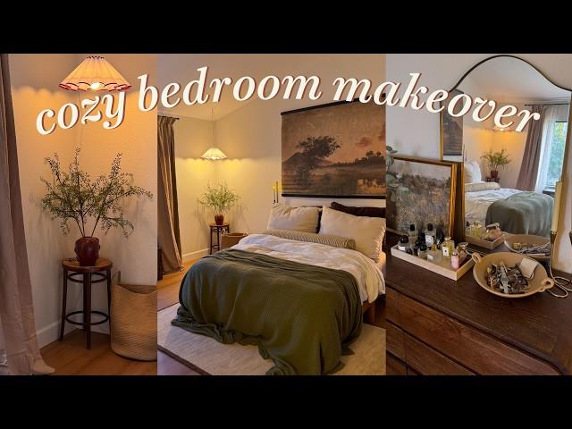 BEDROOM MAKEOVER️decorating my cozy room in the new house!