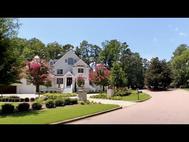 Driving Through a Wealthy Golf Neighborhood in North Carolina | Driving Sounds for Sleep and Study