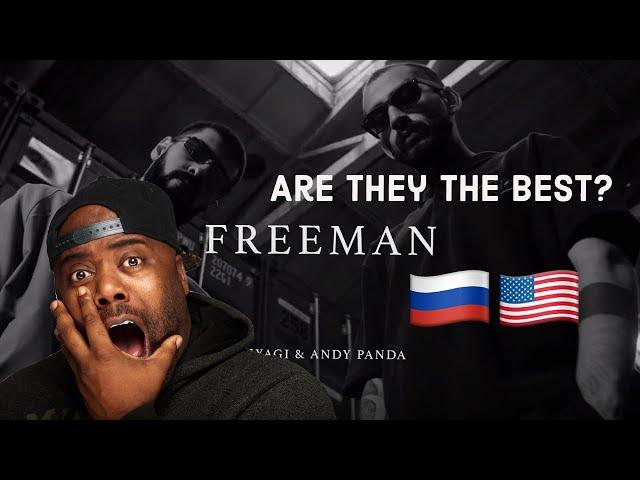 AMERICAN LISTENS TO Miyagi & Andy Panda - Freeman (Official Video) REACTION