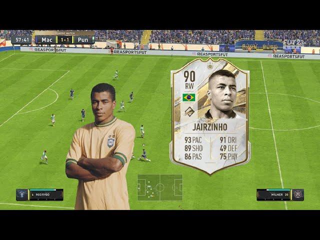 FIFA 23: 90 MID ICON JAIRZINHO REVIEW - THIS CARD SHOULD NOT BE ALLOWED - FIFA 23 ULTIMATE TEAM