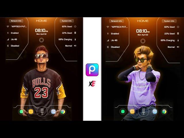 Futuristic Photo Editing in PicsArt || Picsart Editing New Style - Xyaa Edits