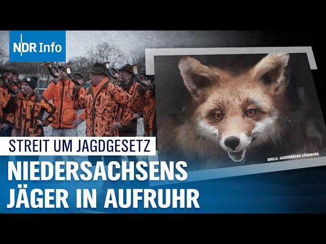 Wütende Jäger: Streit ums neue Jagdgesetz in Niedersachsen | Panorama 3