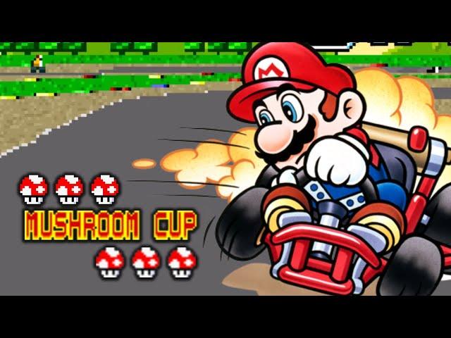 Super Mario Kart (SNES) - Mushroom Cup