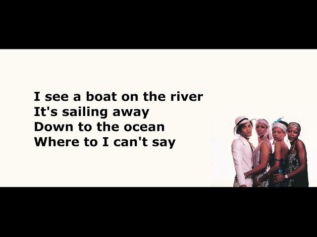 BONEY-M - I See A Boat On The River ( Lyrics )