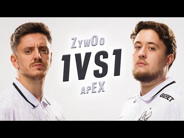 Two Counter Strike legends | ZywOo vs apEX 1v1