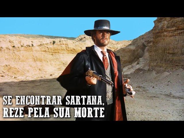 Se Encontrar Sartana, Reze pela sua Morte | FAROESTE DUBLADO | Filme de ação | Velho Oeste