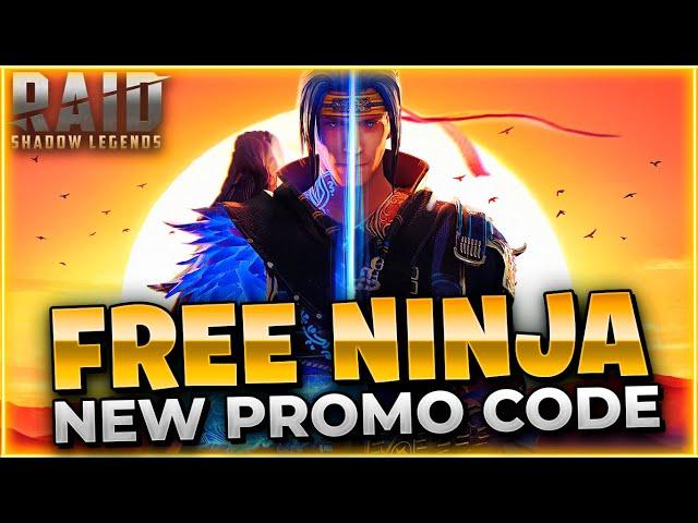 GET NINJA FOR FREE!! New Promo Code Raid: Shadow Legends