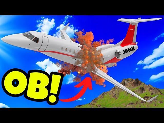 MASSIVE Plane Crashes & Sinking Ships with JANK AIRLINES in Stormworks!