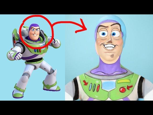 Toy Story 4 Buzz Lightyear Makeup tutorial | Creative Cliche