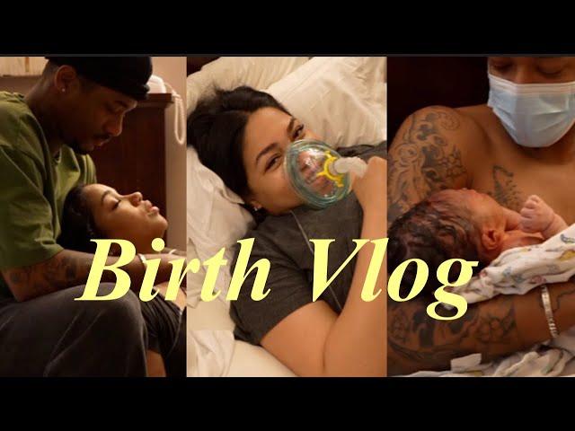 NO EPIDURAL BIRTH VLOG | NATURAL BIRTH CENTER BIRTH| NIA KAJUMULO