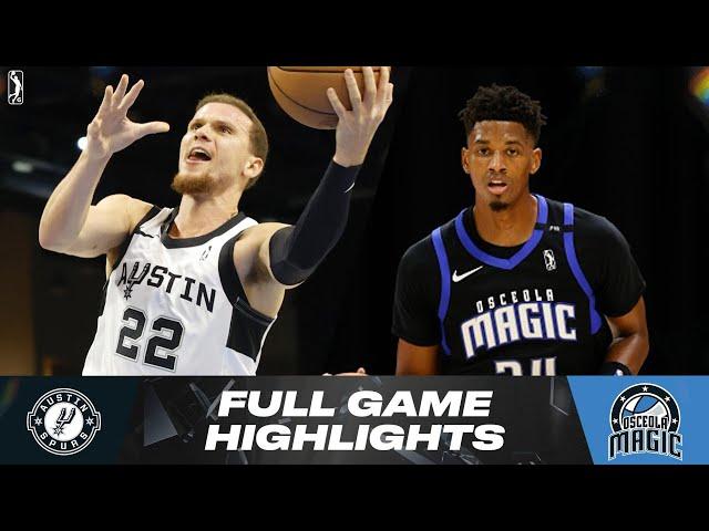 Austin Spurs vs. Osceola Magic - Game Highlights