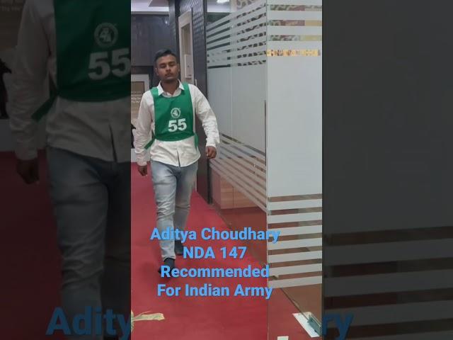 Centurion Defence Academy SSB  Aditya Choudhary Cracks SSB For Indian Army   Best SSB Coaching