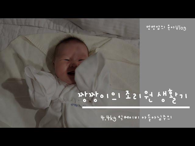 [육아Vlog] 짱짱이 조리원 생활기(feat.모자동실)