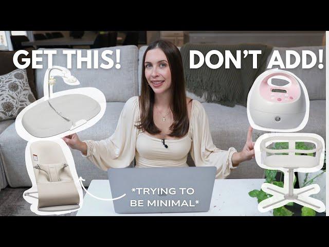 What to ACTUALLY Put On Your Baby Registry (& What You Don't Need)