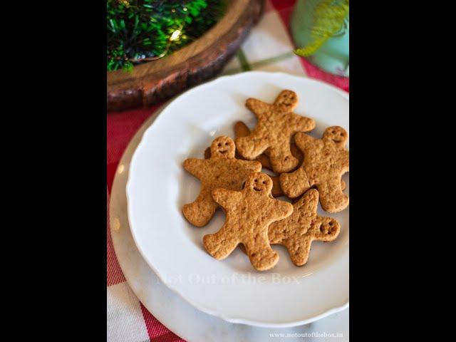 First ever Nolen Gur Gingerbread Cookies | No-spread, Cutout cookies