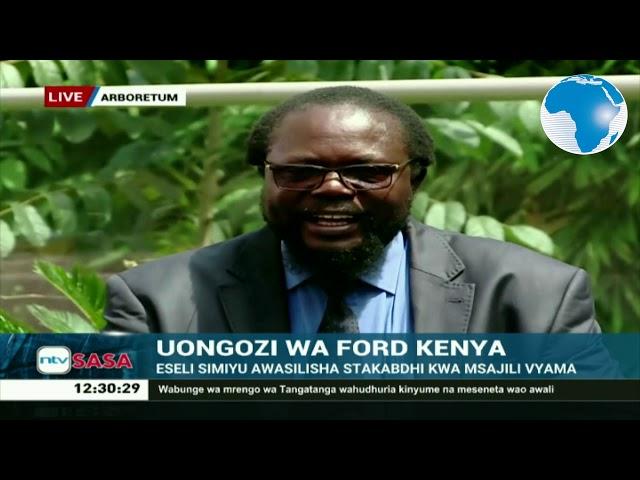 LIVE: Ford-Kenya leadership wrangles