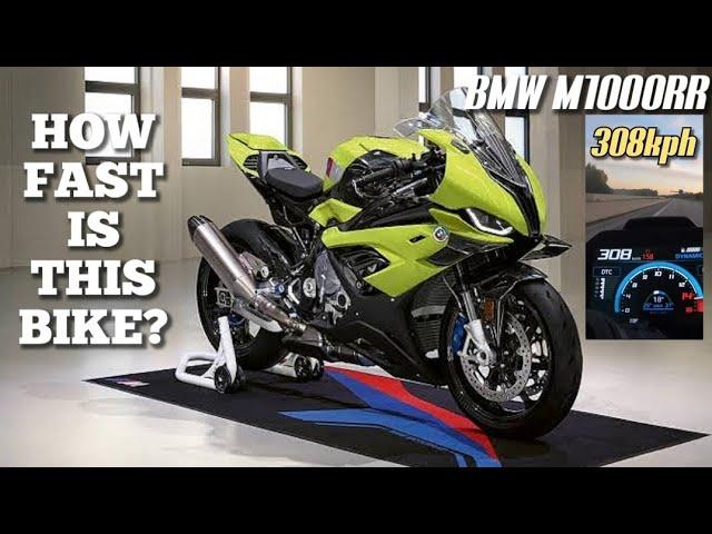 2023 New BMW M1000RR | Stock Acceleration and Top Speed 