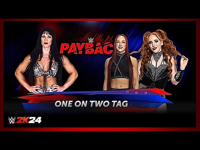 WWE 2K24 | CHYNA vs FRYE and DAWN