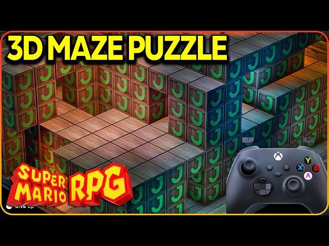 3D Maze Puzzle Sunken Ship Solution Super Mario RPG Remake