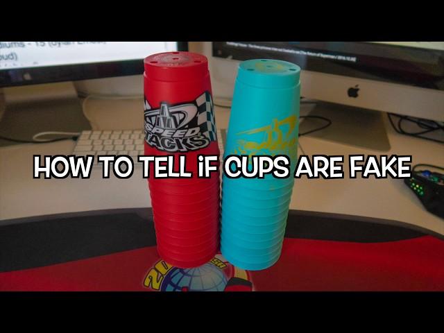 Fake vs. Real speed stacks