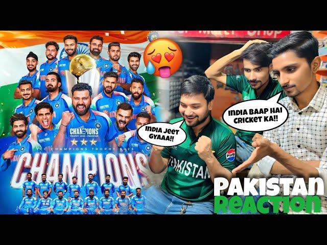 INDIA WON FINAL!!  | Pak Public Reaction on Ind vs Nz Final | Youngsters Ki Vynz