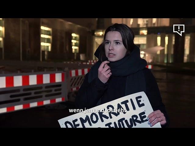 Reaktionen auf Geheimplan-Recherche | Luisa Neubauer bei Demo in Berlin | CORRECTIV