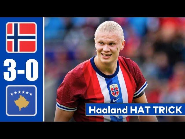 Norway vs Kosovo highlights (3-0): Erling Haaland hat trick goals