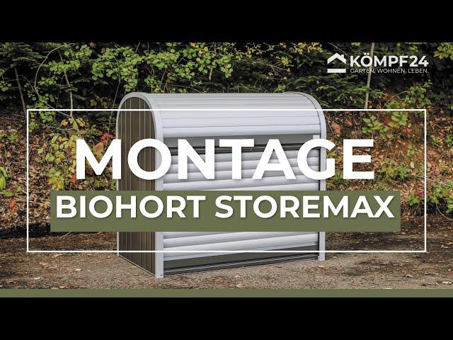 Biohort StoreMax - Aufbau und Montage