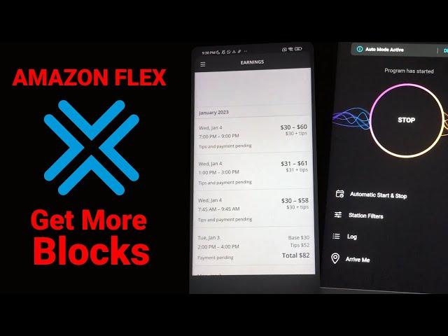 How to get blocks as an Amazon Flex Driver [ Updated ]