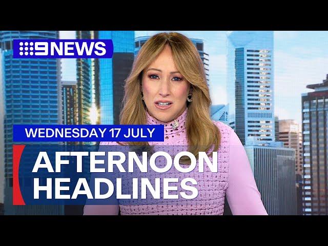 Reception for Trump’s return; PM may ‘step in’ over CFMEU’s alleged behaviour | 9 News Australia