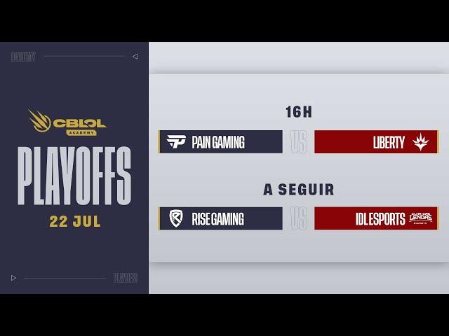 CBLOL Academy 2024: 2ª Etapa - Playoffs - Dia 1